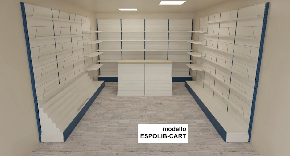 Arredamento negozio di nicchia