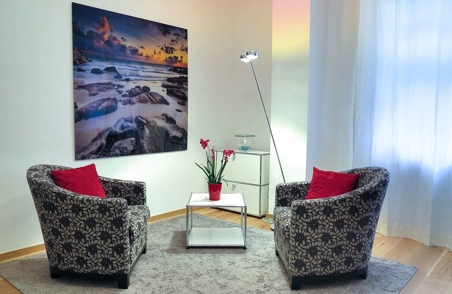 arredamento studio psicologo