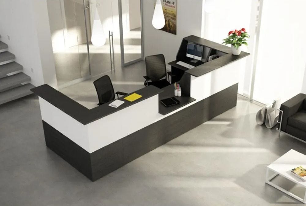 bancone reception centro estetico