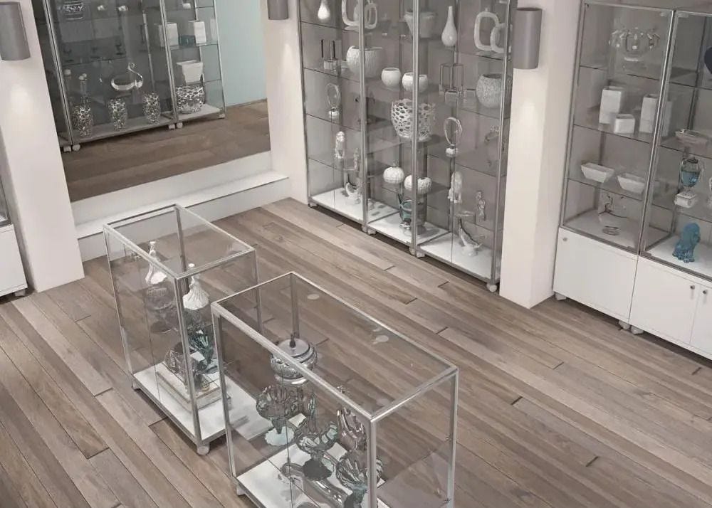 bancone vetrina per negozio