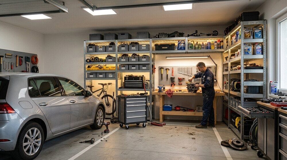 illuminazione garage