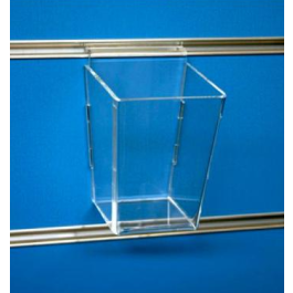 Porta oggetti in plexiglass dimensioni cm. 8x8x11h