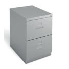 Classificatore metallico verticale a 2 cassetti per archivio documenti cm. 49,5x65,2x73h