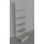 Modulo aggiuntivo scaffalatura metallica a parete per negozi di cm. 100x60x250h