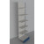 Modulo aggiuntivo per scaffalatura metallica per arredo negozi di cm. 75x60x300h