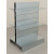 Modulo aggiuntivo scaffalatura metallica zincata per negozi di cm. 97x30x140h