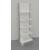 Modulo di scaffalatura da negozio a parete in metallo verniciato cm. 80x60x250h
