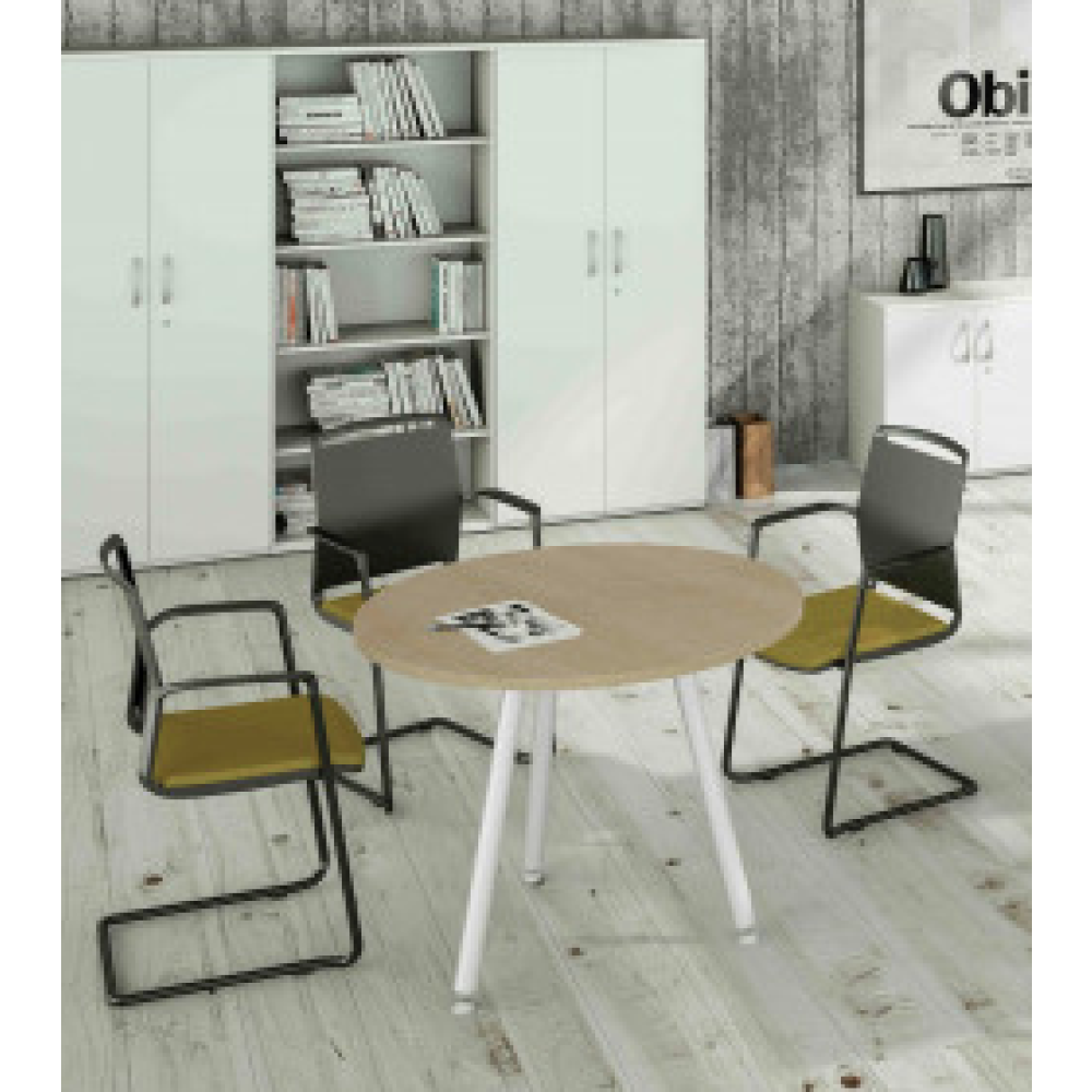 Tavolo da sala riunione in pronta consegna in melaminico