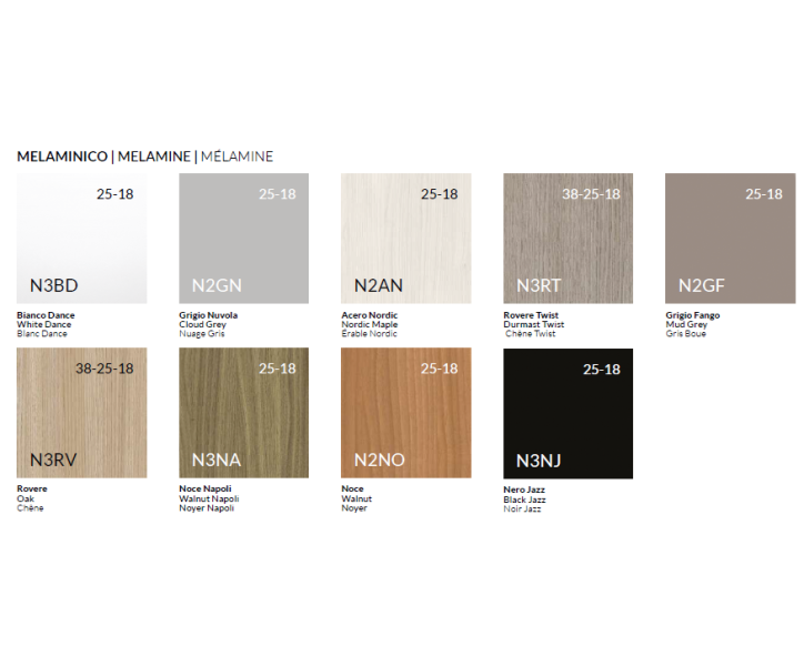 Libreria per ufficio con ante scorrevoli cm. 180x50,5x130h