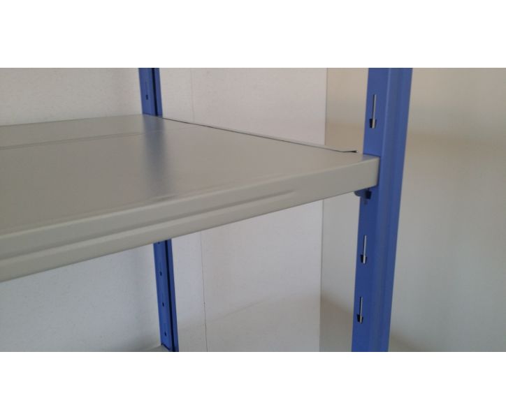 MODULO AGGIUNTIVO per scaffalatura metallica da magazzino Verniciata cm. 91x70x180h