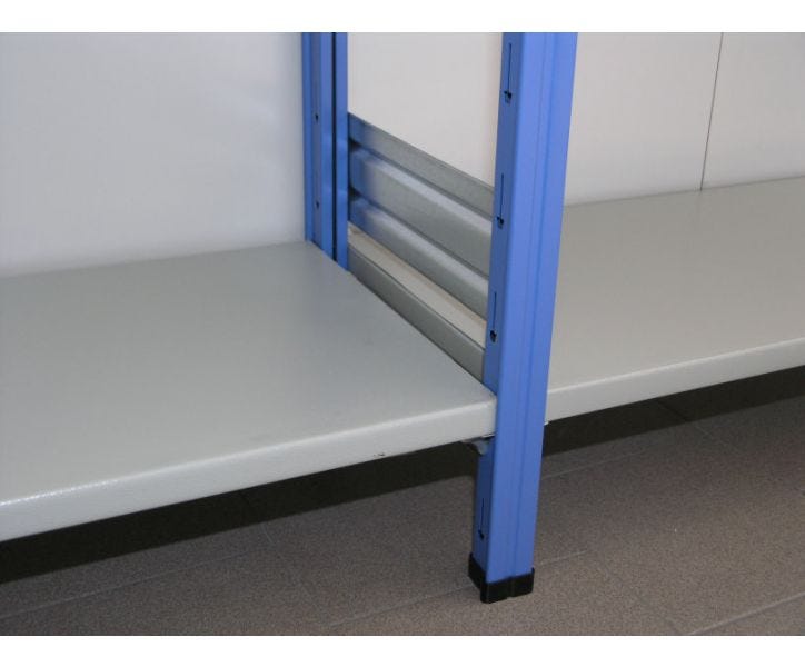 MODULO AGGIUNTIVO scaffale di metallo da magazzino Verniciata cm. 91x70x300h