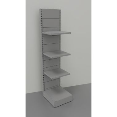 Scaffale in metallo verniciato per arredare negozi cm. 45x40x200h