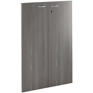 COPPIA DI ANTE ECO IN MELAMINICO PER MOBILE MEDIO CON SERRATURA CM. 80X115h