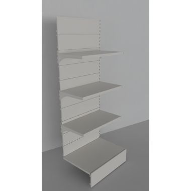 Modulo aggiuntivo scaffale verniciato di cm. 80x60x200h