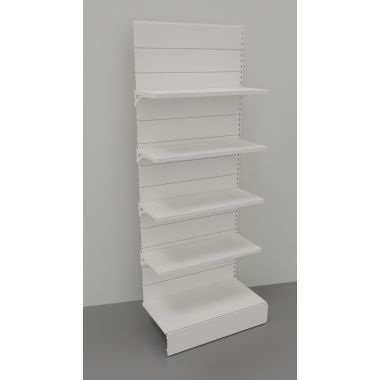 Modulo aggiuntivo per scaffalatura metallica per negozi di cm. 100x30x250h