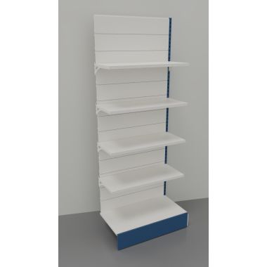 Modulo aggiuntivo scaffale negozio abbigliamento di cm. 100x50x250h