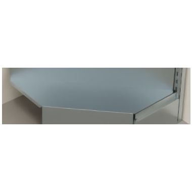  Piano di base zincato ad angolo per scaffalatura da negozio