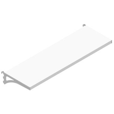 Piano con mensole AGGIUNTIVO cm. 45x30 da negozio