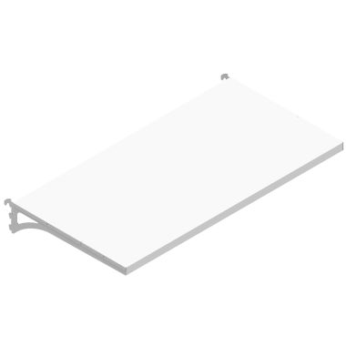 Piano con mensole AGGIUNTIVO cm. 45x50 da negozio