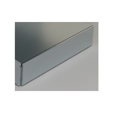Zoccolo zincato per scaffalatura a sbalzo