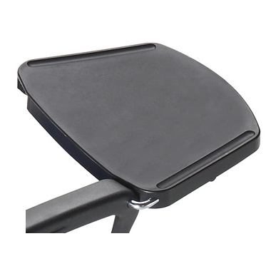 Bracciolo destro con Tavoletta in nylon nera 