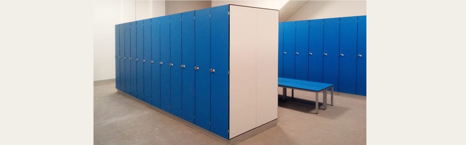 armadietti palestra legno