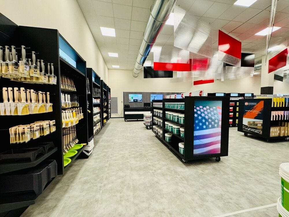 caso studio allestend