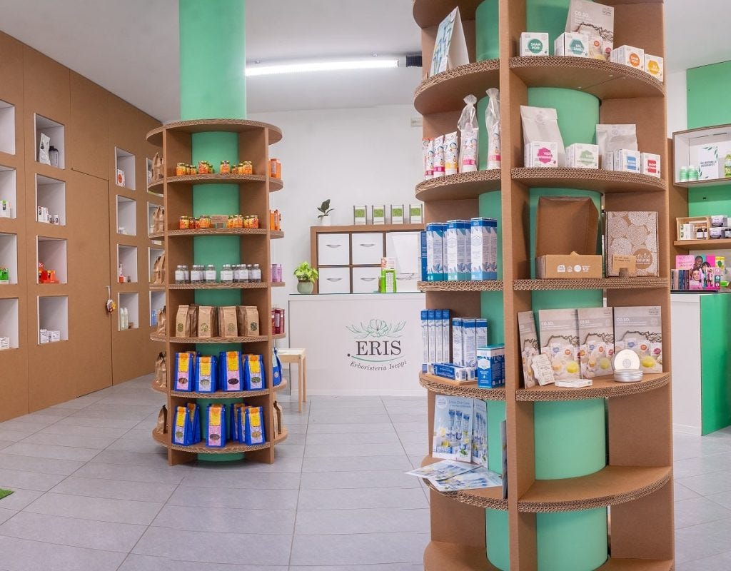 Arredamenti Negozi Erboristeria