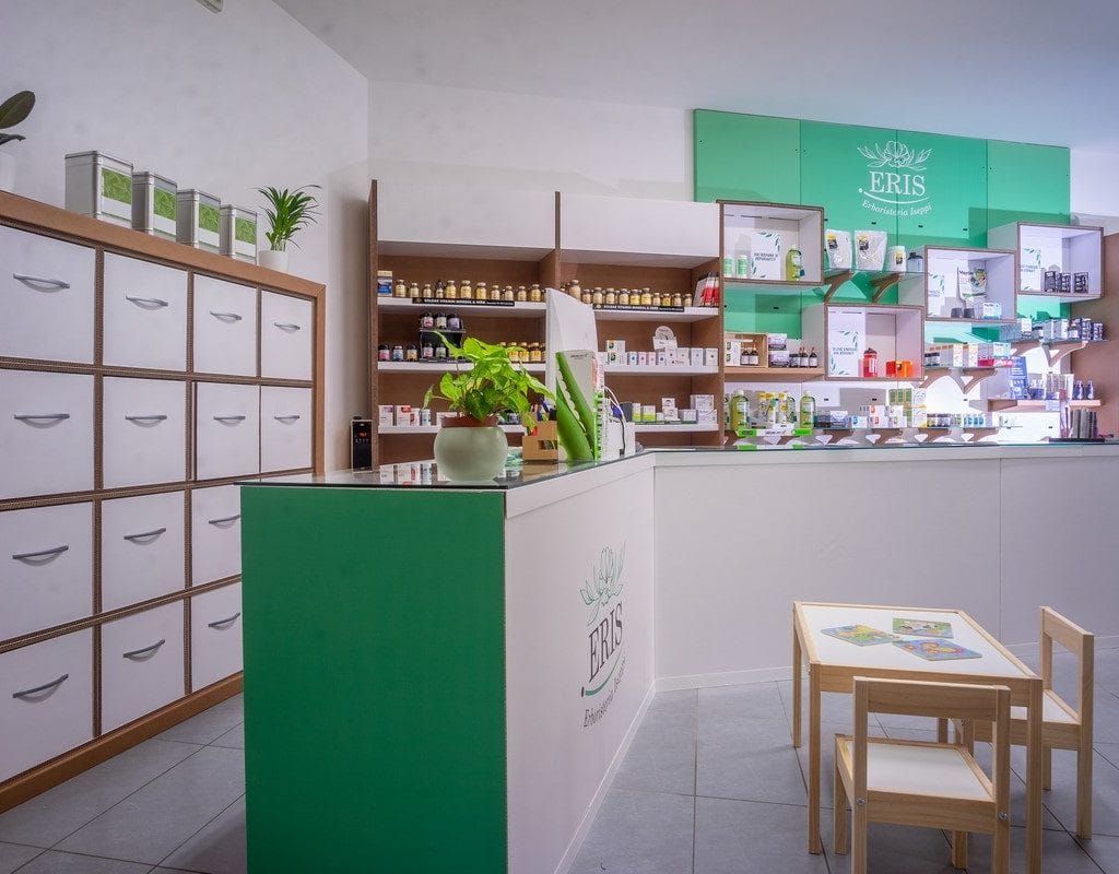 Arredamenti Negozi Erboristeria