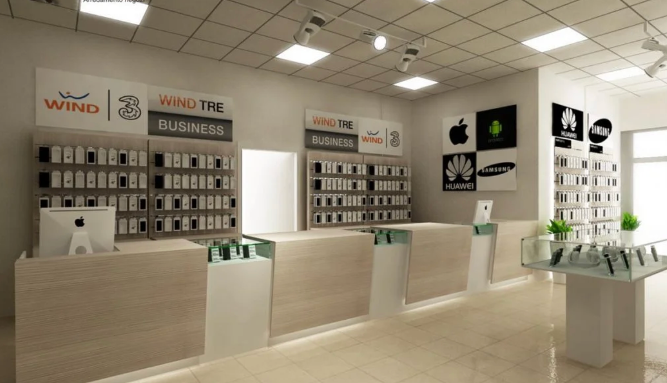 Arredamenti Negozio Telefonia