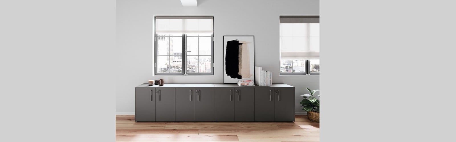 mobile ufficio con chiave